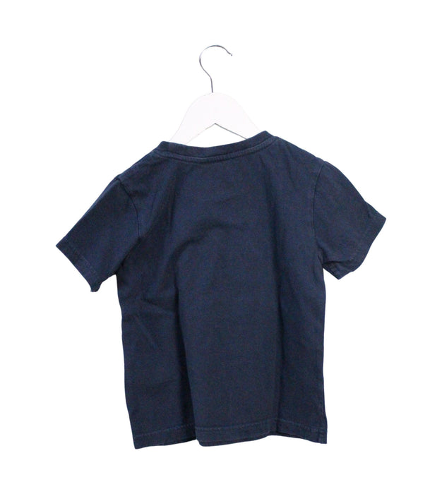 A Navy Short Sleeve T Shirts from Monsoon in size 5T for boy. (Back View)