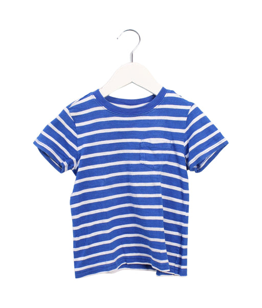 A Blue Short Sleeve T Shirts from Janie & Jack in size 3T for boy. (Front View)