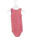 A Red Sleeveless Bodysuits from Petit Bateau in size 18-24M for neutral. (Back View)
