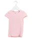 A Pink Short Sleeve T Shirts from Seed in size 4T for girl. (Front View)