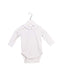 A White Long Sleeve Bodysuits from Tartine et Chocolat in size 3-6M for girl. (Front View)