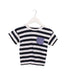 A Navy Short Sleeve T Shirts from Global  Work in size 5T for boy. (Front View)