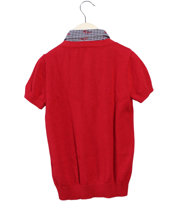 A Red Shirts from Nicholas & Bears in size 4T for girl. (Back View)