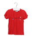 A Red Short Sleeve T Shirts from Armani in size 2T for boy. (Front View)