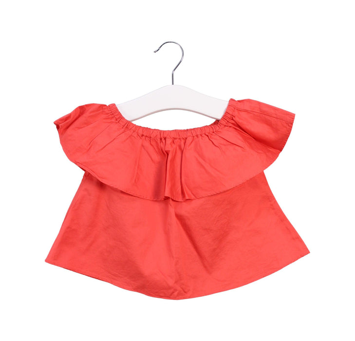 Seed Short Sleeve Top and Skirt Set 3T