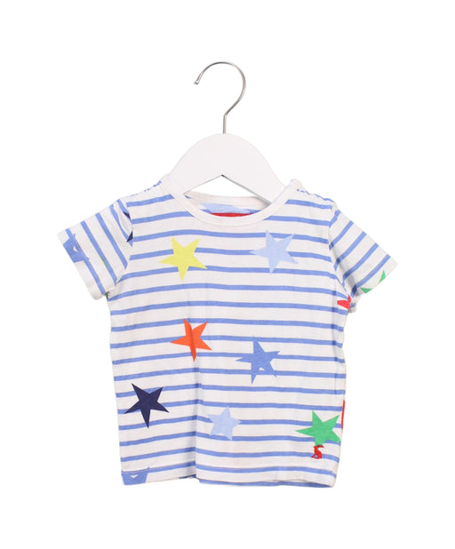 A Blue Short Sleeve T Shirts from Joules in size 12-18M for boy. (Front View)