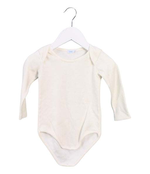 A White Long Sleeve Bodysuits from Chicco in size 6-12M for neutral. (Front View)