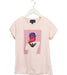 A Pink Short Sleeve T Shirts from Armani in size 14Y for girl. (Front View)