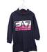 A Navy Hooded Sweatshirts from Armani in size 4T for girl. (Front View)