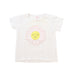 A Ivory Short Sleeve T Shirts from Seed in size 3-6M for girl. (Front View)