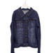 A Navy Lightweight Jackets from Levi's in size 10Y for girl. (Front View)