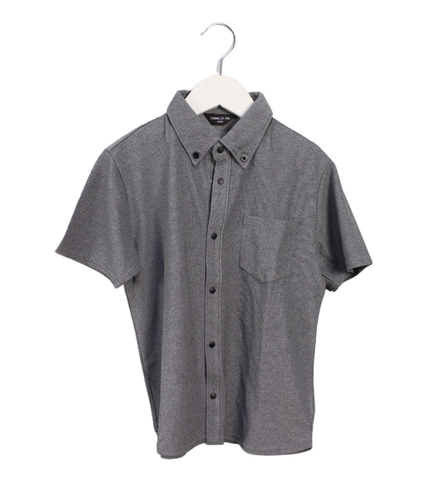 A Grey Shirts from Comme Ca Ism in size 7Y for boy. (Front View)