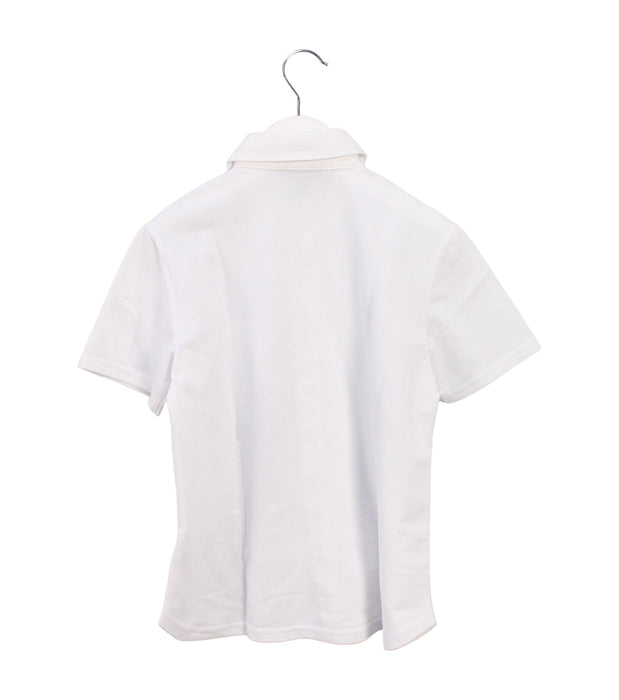 A White Shirts from Comme Ca Ism in size 7Y for boy. (Back View)