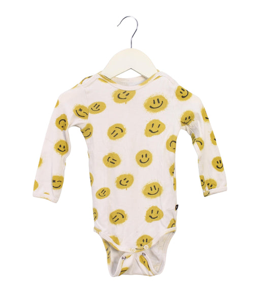 A White Long Sleeve Bodysuits from Molo in size 6-12M for neutral. (Front View)