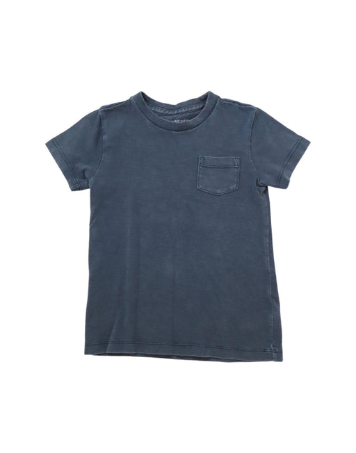 A Grey Short Sleeve T Shirts from Crewcuts in size 4T for girl. (Front View)