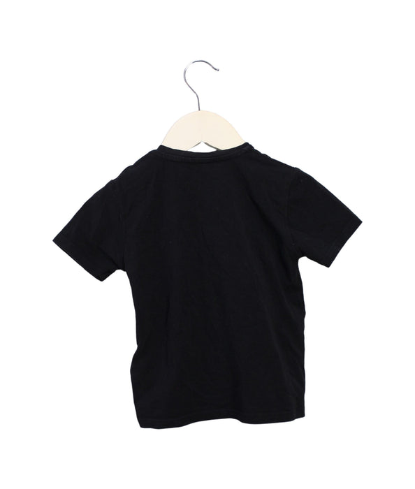 A Black Short Sleeve T Shirts from Young Versace in size 2T for boy. (Back View)
