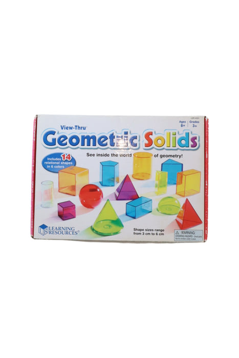 Learning Resources Geometric Solids 8Y+