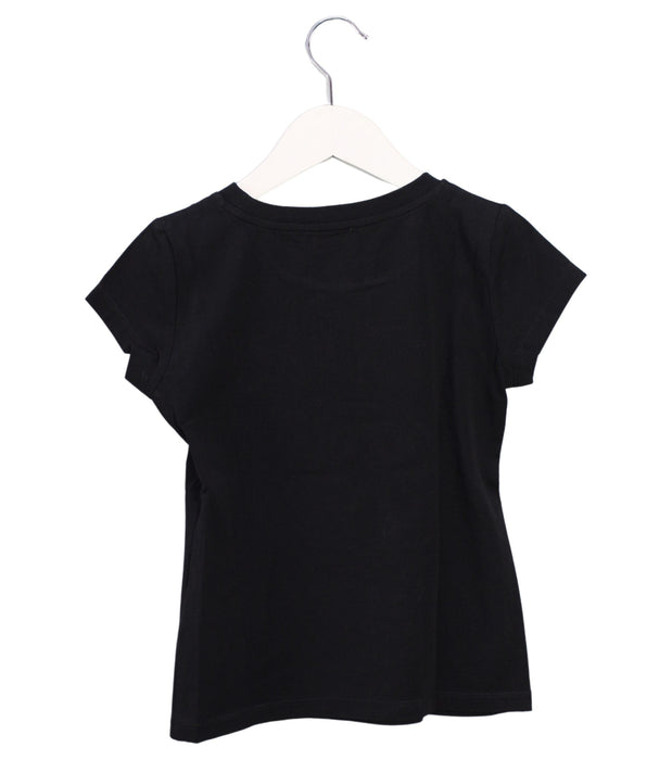 A Black Short Sleeve T Shirts from Moschino in size 8Y for girl. (Back View)