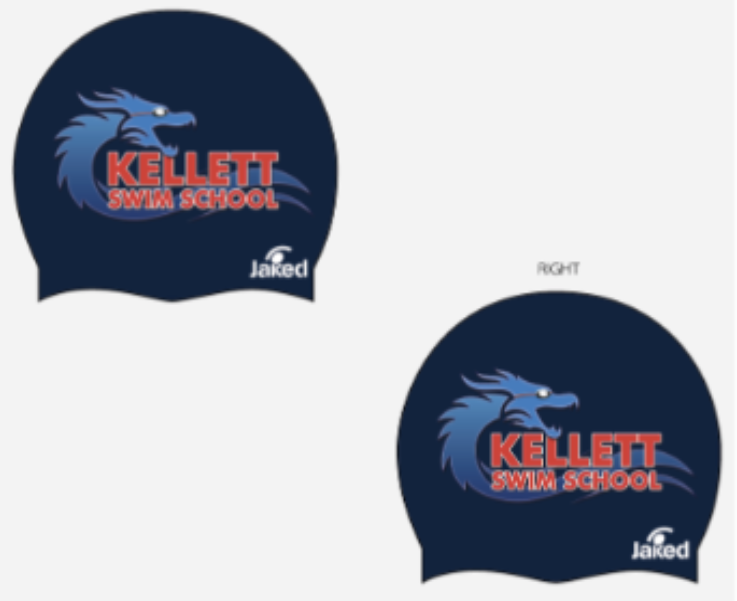Kellett Prep Blue Swim Cap O/S