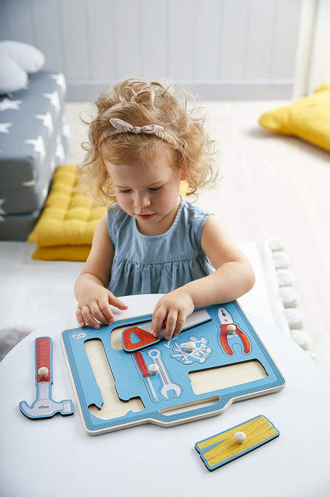 Haba Clutching Puzzles - Toolbox 12M - 2T