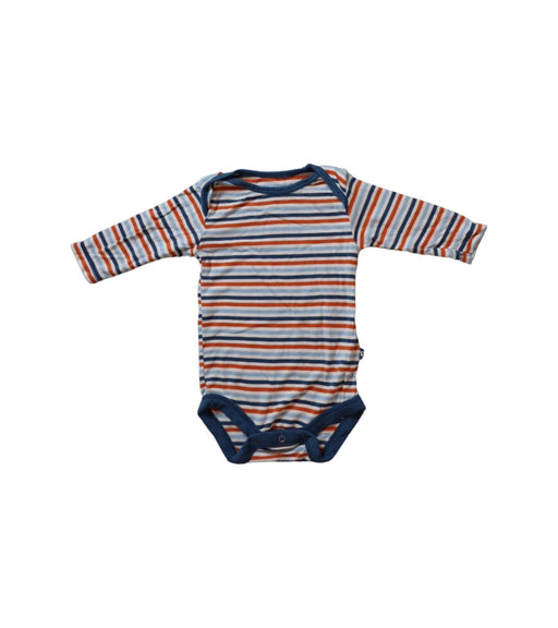 A Multicolour Long Sleeve Bodysuits from KicKee Pants in size 0-3M for boy. (Front View)
