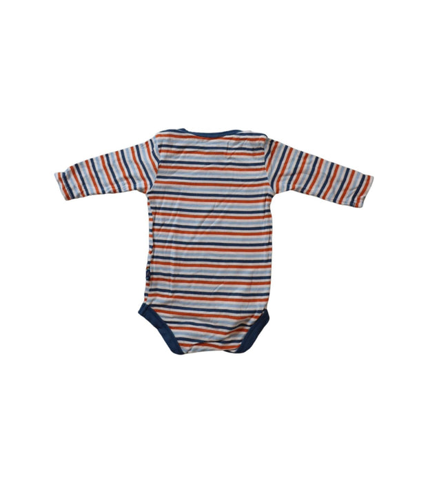 A Multicolour Long Sleeve Bodysuits from KicKee Pants in size 0-3M for boy. (Back View)