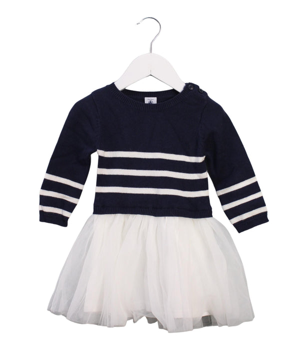 Petit Bateau Sweater Dress 6-12M