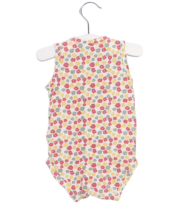 A Multicolour Sleeveless Bodysuits from Seed in size 3-6M for girl. (Back View)