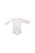 A White Long Sleeve Bodysuits from Petit Bateau in size 12-18M for neutral. (Back View)