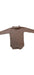 A Grey Long Sleeve Bodysuits from Bonpoint in size 6-12M for neutral. (Back View)