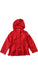 A Red Lightweight Jackets from Moncler in size 2T for girl. (Front View)