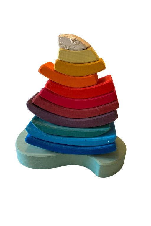 A Multicolour Wooden Toys from GRIMM's in size 3T for neutral. (Front View)