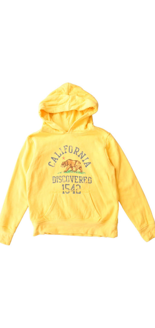 A Yellow Crewneck Sweatshirts from Peek in size 4T for neutral. (Front View)
