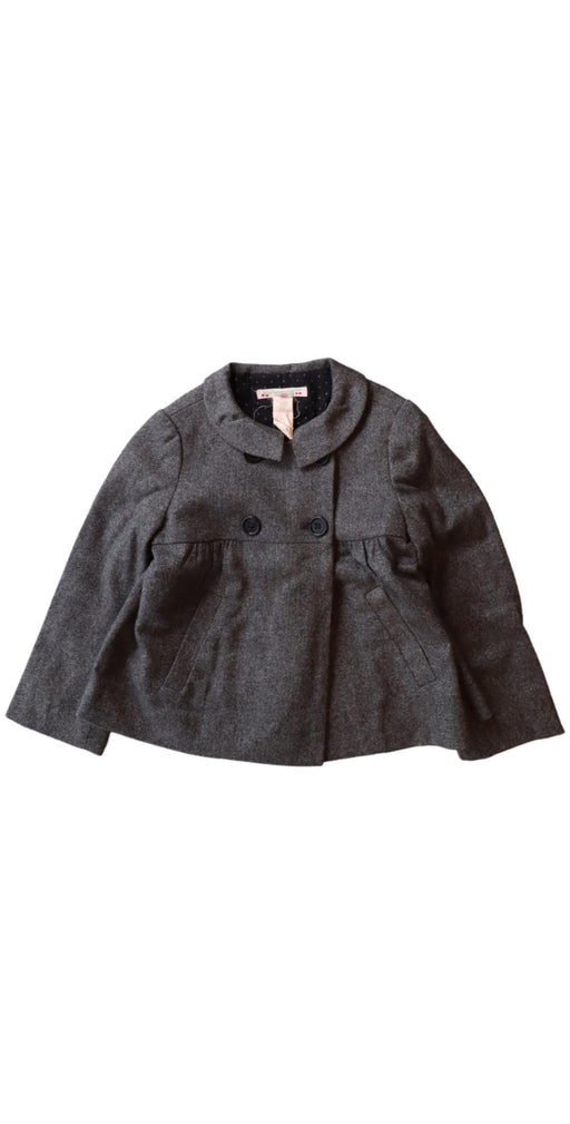 A Grey Lightweight Jackets from Bonpoint in size 3T for girl. (Front View)