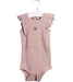 A Pink Sleeveless Bodysuits from Jamie Kay in size 6-12M for girl. (Front View)