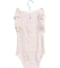A White Sleeveless Bodysuits from Jamie Kay in size 6-12M for girl. (Back View)