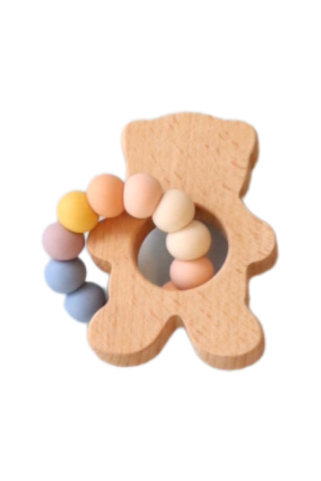 Nature Bubz Wooden Teething Toy O/S