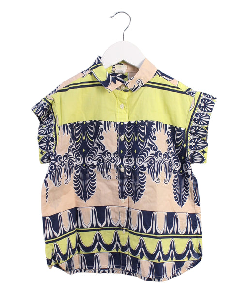 A Multicolour Shirts from Crewcuts in size 6T for girl. (Front View)