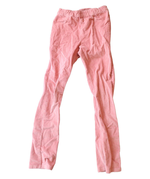 A Pink Casual Pants from Petit Bateau in size 8Y for girl. (Front View)