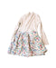 A Multicolour Long Sleeve Dresses from Petit Bateau in size 10Y for girl. (Back View)