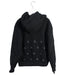 A Black Hooded Sweatshirts from Calvin Klein in size 8Y for boy. (Back View)