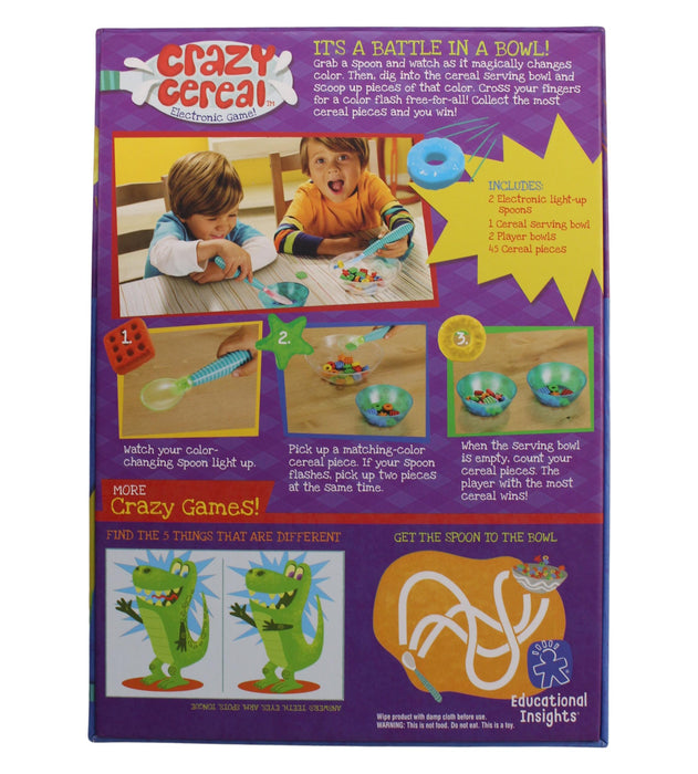 Educational Insights Crazy Cereal Electronic Game O/S — Retykle
