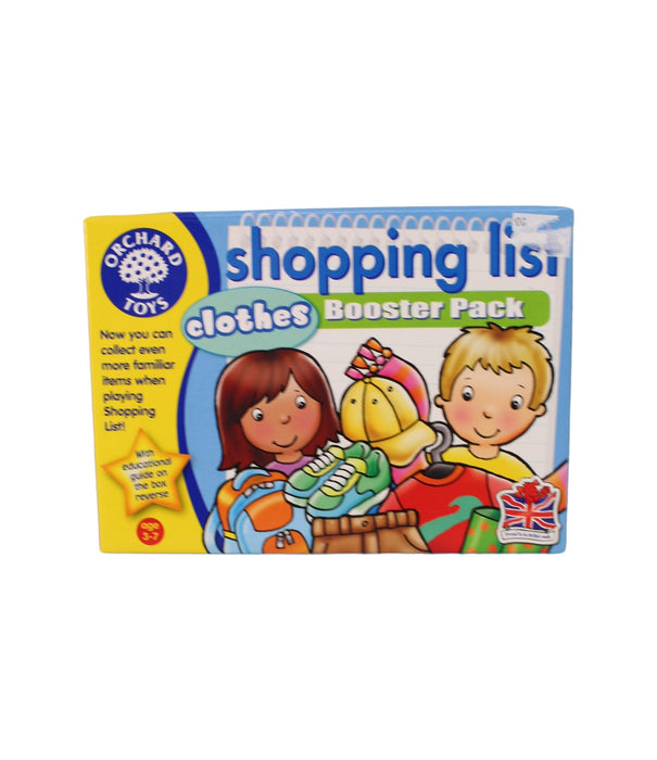 Orchard Toys Shopping List Clothes Booster Pack O/S