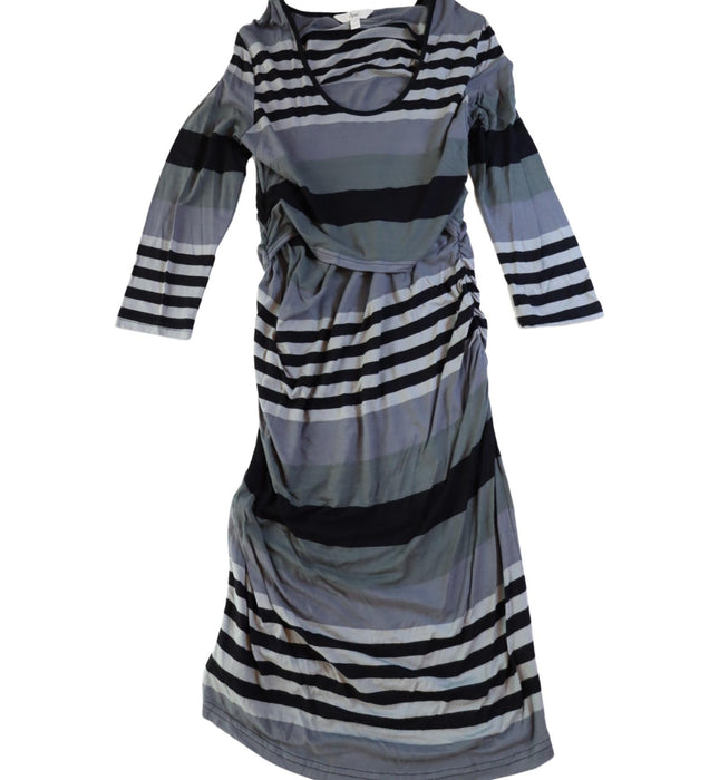 Grey Ripe Maternity Long Sleeve Dress M — Retykle