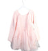 A Pink Long Sleeve Dresses from Seed in size 10Y for girl. (Back View)