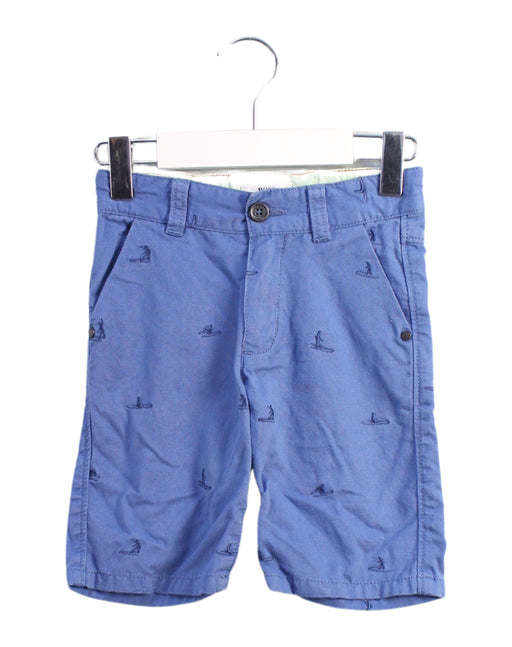 A Blue Shorts from Boss in size 3T for boy. (Front View)
