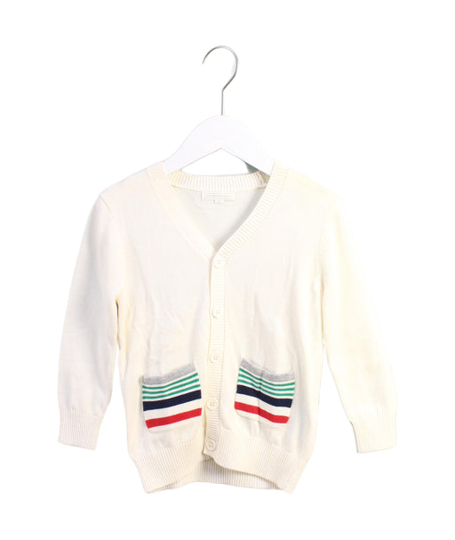 A White Cardigans from Nicholas & Bears in size 3T for boy. (Front View)