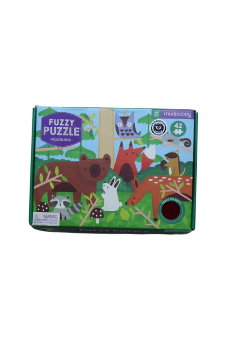 Mudpuppy Woodland Fuzzy Puzzle 3T+