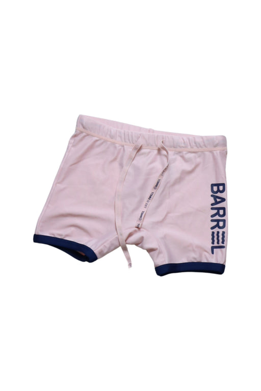 A Pink Swim Shorts from Barrel in size 7Y for girl. (Front View)
