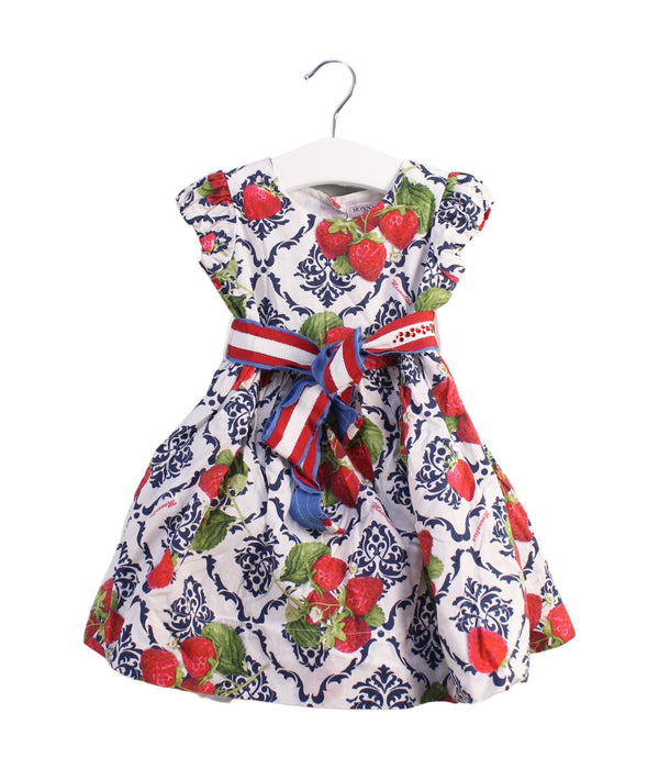 Monnalisa Short Sleeve Dress 6-12M